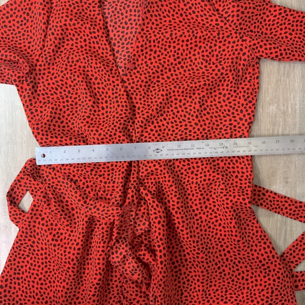 IVIVI Polka Dot Wrap Dress NWT - Picture 9 of 11